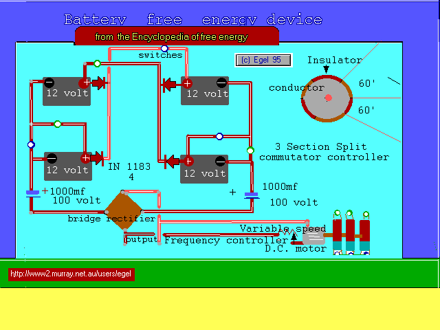  battery free energy circuitl  