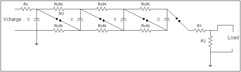 Marx Generator Schematic